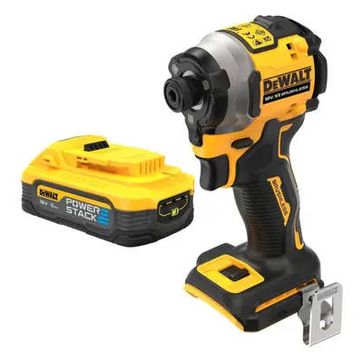 Dewalt DCF850N 18v XR Brushless Compact Impact Driver + 5ah POWERSTACK Battery