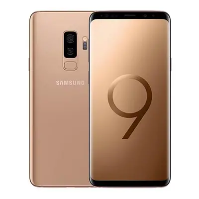 (G965F Simple Set, Gold) Samsung Galaxy S9+ G965f G965u Smartphone