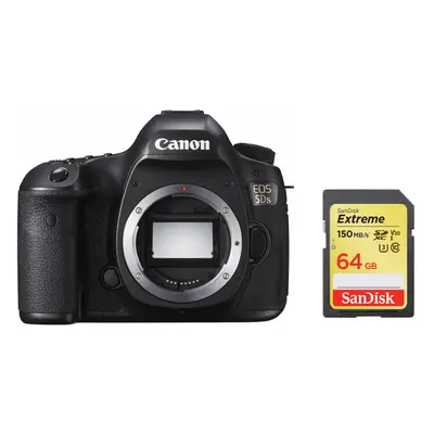 CANON EOS 5DS Body + SanDisk Extreme 64G SD card