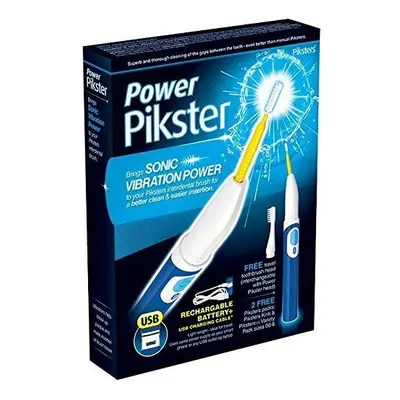 Power Pikster - Brings Sonic Powered interdental Cleaning to Your Piksters Interdental Brush