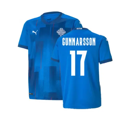 (XXL) Iceland Home Shirt (Gunnarsson 17)