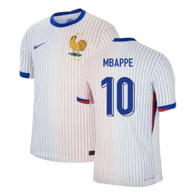 (XL) France Away Dri-ADV Match Shirt (Mbappe 10)