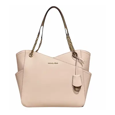 Michael Kors Jet Set Travel Large Chain Shoulder Tote (Powder blush)