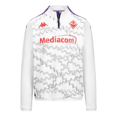 (M) Fiorentina Training Sweat 1/4 Zip (White)