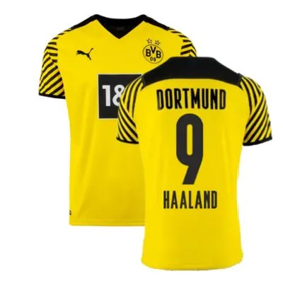 (XL) Borussia Dortmund Home Shirt (HAALAND 9)