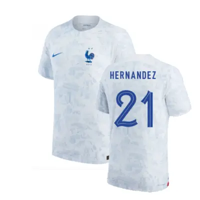 (XL) France Match ADV Dri-Fit Away Shirt (Hernandez 21)