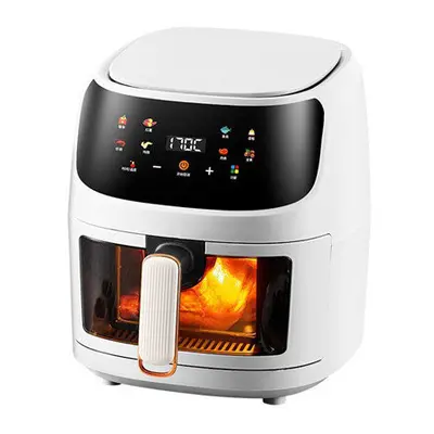 (White) 8.0 Hot Healthy Frying Cool-Touch Air Fryer