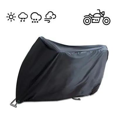 Motorbike Cover Waterproof, Motorcycle Cover Outdoor Storage Heavy Duty Durable Thick Oxford Fab