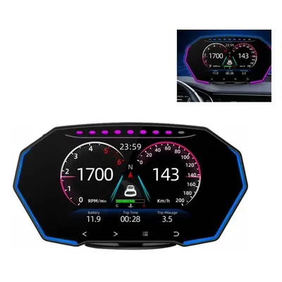 4Inch F11 HUD Head Up Display Car Speedometer OBD GPS System Gradiometer Auto Diagnostic Tool