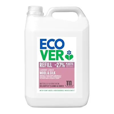 Ecover Delicate Laundry Liquid Waterlily & Honeydew Refill?111 Wash, 5L