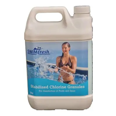 Swimfresh Swimming Pool Stabilised Chlorine Granules 5kg