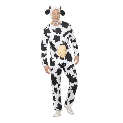 Smiffys Unisex Adult Cow Costume Set