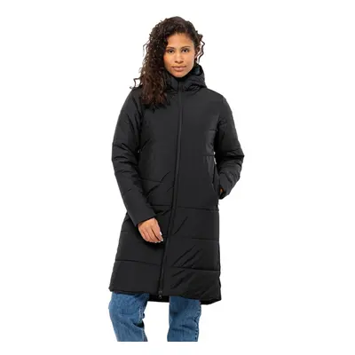 (M, Black) Jack Wolfskin Womens Deutzer Insulated Breathable Warm Winter Jacket