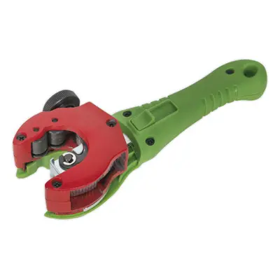 Premium 2-in-1 Ratcheting Pipe Cutter - 6mm to 28mm Capacity - Ergonomic Handle