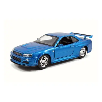 Brians Nissan Skyline GT-R Blue - Jada - 1/32 Scale Diecast Mod