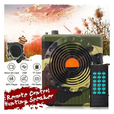 Mp3 Player Lanyard Kit Hunting Decoy Accessories Camouflage Remote Control Hunting Speaker Bird 