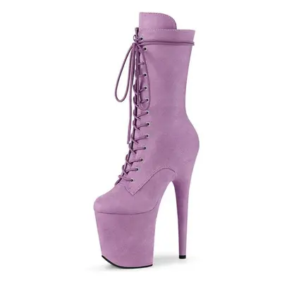 (light purple, 42) Sexy Women Shoes Pole Dance Shoes Pumps Party Club Platform High-heeled Shoes