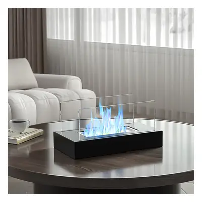 Freestanding Tabletop Rectangular Ethanol Fireplace 12.5 x x cm