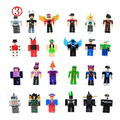 (Version 3(24pcs)) 24pcs/set Roblox Games Action Figure Toy Collection Doll Kids Gift