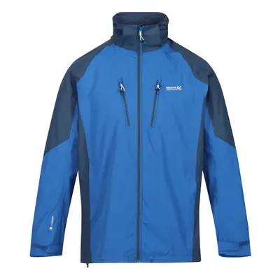 (M, Snorkel Blue/Blue Wing) Regatta Mens Calderdale IV Waterproof Softshell Hooded Walking Jacke