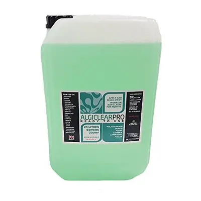 Algiclear Pro Litre Ready To Use The Professional Moss, Algae, Mould & Liverwort Killer - Covers