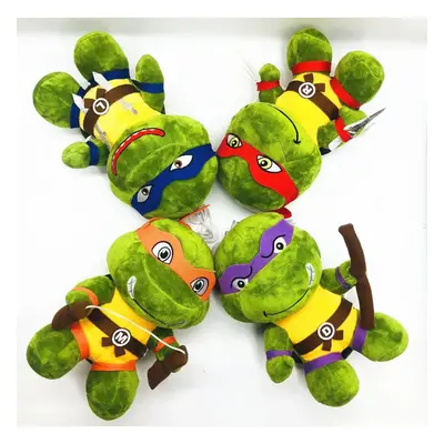 (4pcs) 4pcs teenage mutant ninja turtles children Plush Toy Stuffed Doll