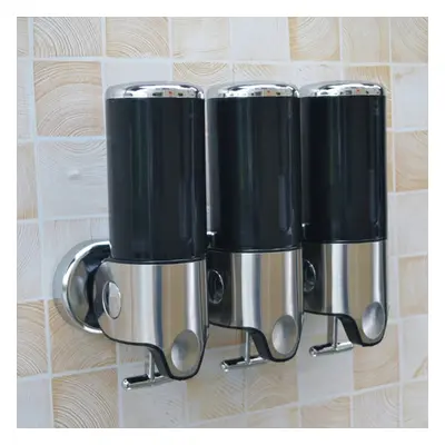 (Black) Soap Shampoo Dispenser Bottles 1500ML