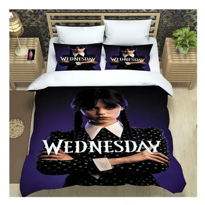 (Wedensday, 220*240) Piece Wednesday Bedding Set Bedroom Decorations Supplies Bed