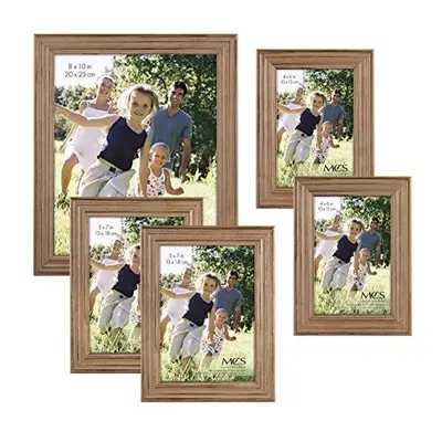 MCS Piece Rustic Wood Frame Set