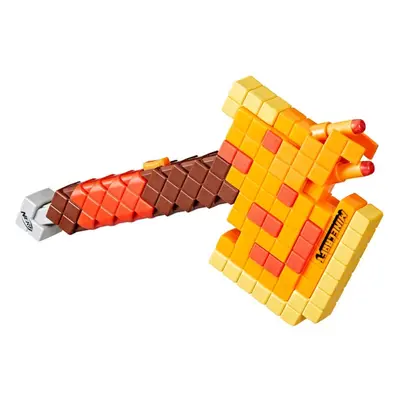 Minecraft Dungeons NERF Firebrand Dart-Blasting Axe