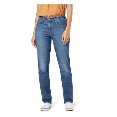 Levi Strauss Signature Gold Women's Modern Straight Jeans Available Size Mystic Waters Plus Long