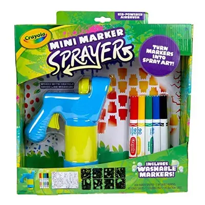 Crayola Mini Marker Sprayer, Marker Airbrush Kit, Gift for Kids