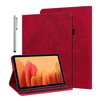 Case for Lenovo Tab M8 4th Gen(TB-300FU), Folio Flip Wallet PU Leather Cover with Pen Holder for