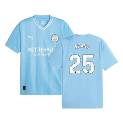 (XL) Man City Home Shirt (AKANJI 25)