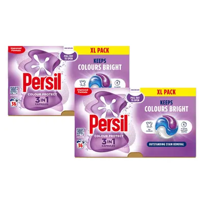 Persil 3 in Washing Capsules Colour Protect 36W, 3pk