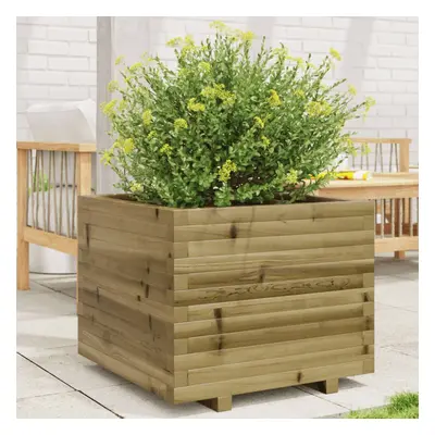 vidaXL Garden Planter Outdoor Flower Pot Planter Pot Impregnated Wood Pine