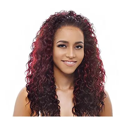 JANET COLLECTION EASY QUICK HALF WIG - AGATHA (2 Dark Brown)