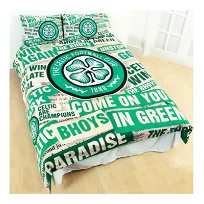 Celtic Football Club Official Double Duvet Cover Set