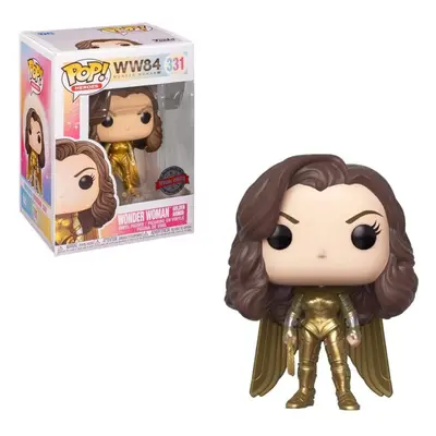 Funko Pop! Heroes: WW84 - Wonder Woman in Golden Armour (Special Edition) #331