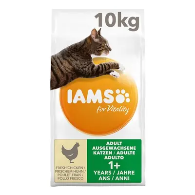 IAMS for Vitality Adult Fresh Chicken Dry Cat Food 10kg