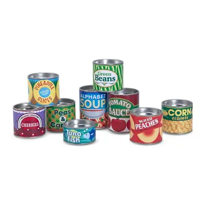 Melissa & Doug Let's Play House! Grocery Cans