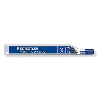 Staedtler Mars Micro 0.7 mm 2B Refill Lead for Mechanical Pencils (Pack of Tubes)