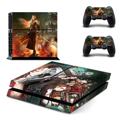 Final Fantasy PS4 Stickers Play station Skin PS Sticker Decal Cover