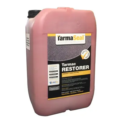 (Red, Litres) SmartSeal TARMASEAL Tarmac Restorer - Superior in Performance to Tarmac Paint For 