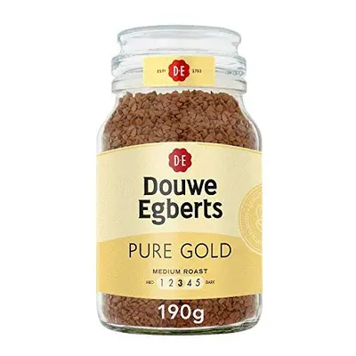 Douwe Egberts Pure Gold Instant Coffee 190g (Total of Jars)