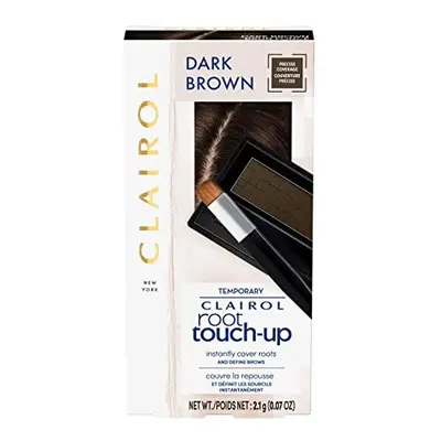 Root TouchUp Temporary Concealing Powder Dark Brown Hair Color Count