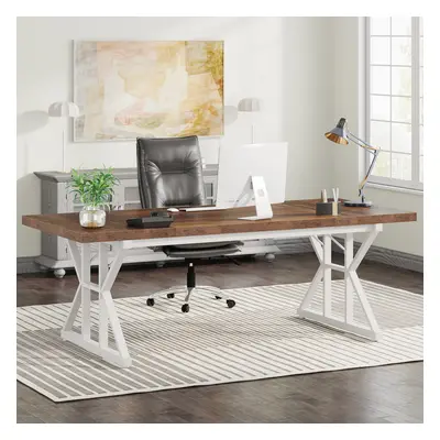 Tribesigns Inch Executive Desk, Large Computer Office Desk