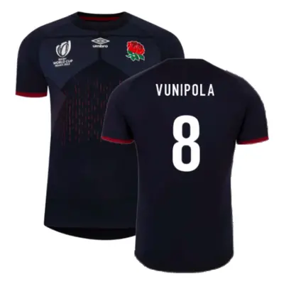 (XXL) England RWC Rugby Alternate Jersey (Vunipola 8)