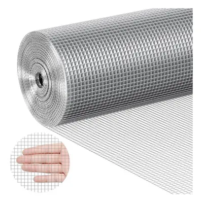 Vevor DXGSWL48IN105VTQ7V0 0.25 in. x in. x ft. Hot Dipped Galvanized Wire Mesh Chicken Wire Fenc