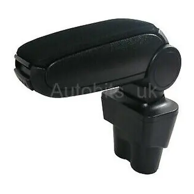 Black Fabric Cloth Armrest Center Console For Vw Caddy / Vw Touran